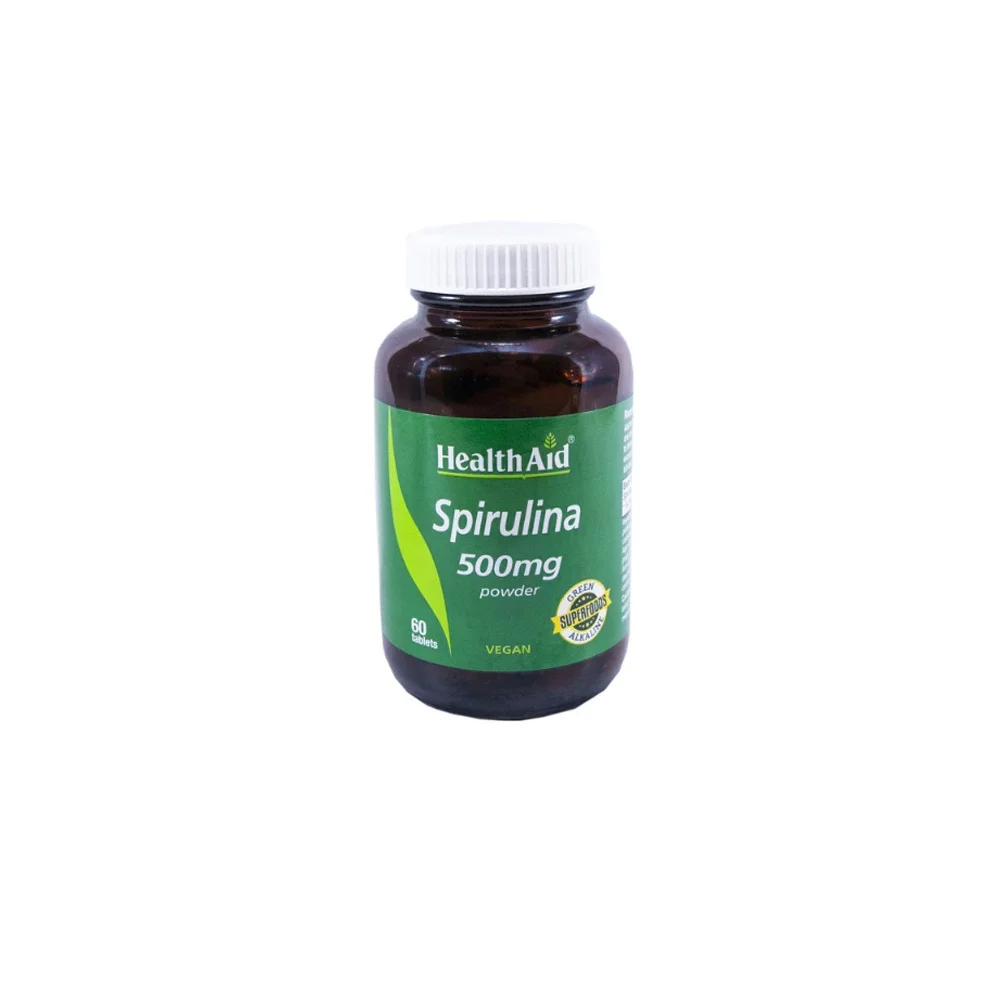 Health Aid Spirulina 500mg 60 tabs