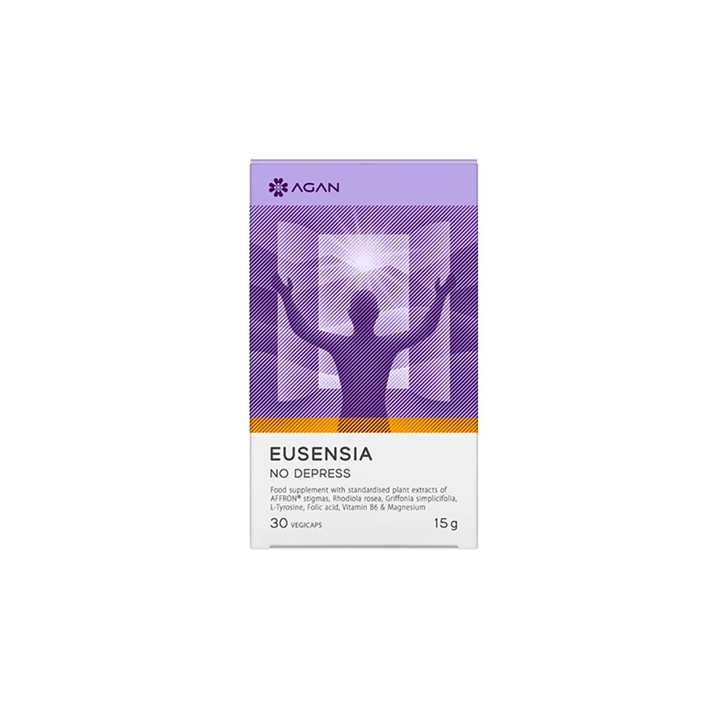 Agan Eusensia No Depress Supplement Against Sadness & Negative Emotions 30 capsules