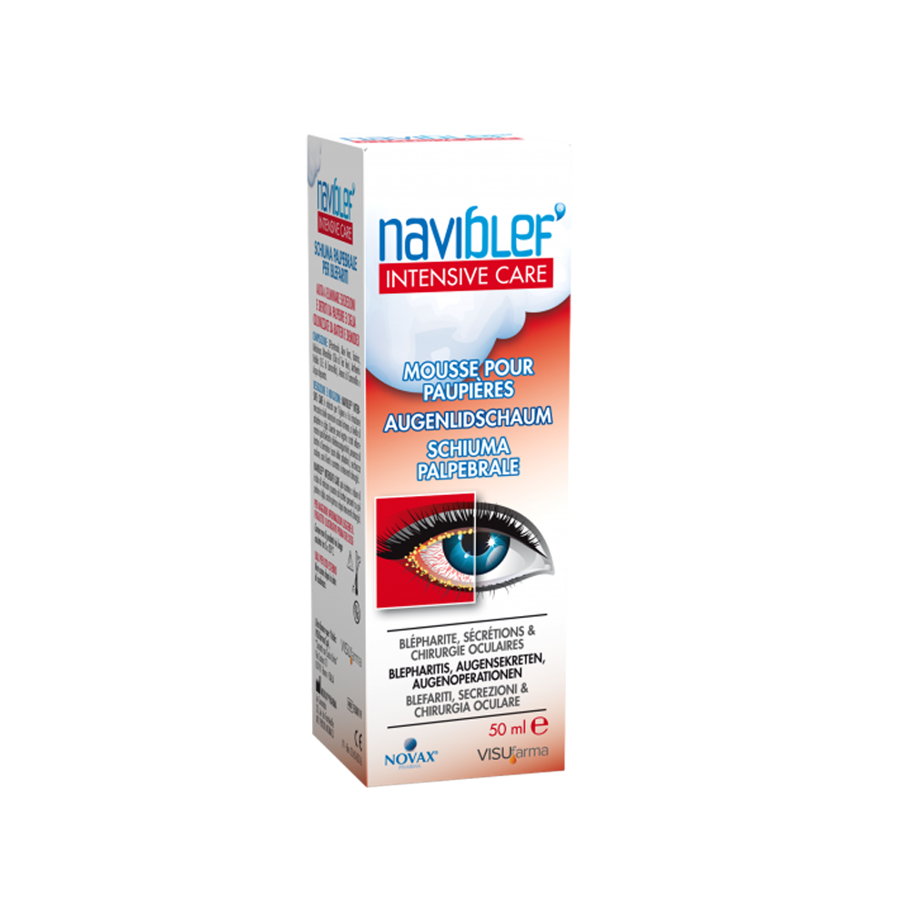 Naviblef Intensive Care Αφρός Βλεφάρων 50ml