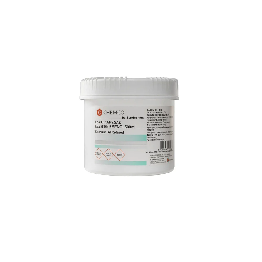 Chemco Coconut Oil Refined Coconut Oil Suitable for Food 500ml