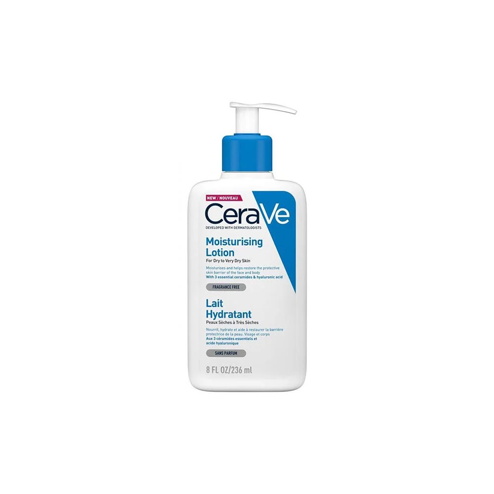 CeraVe Moisturising Lotion Ενυδατικό Γαλάκτωμα Για Ξηρό Έως Πολύ Ξηρό Δέρμα 236ml