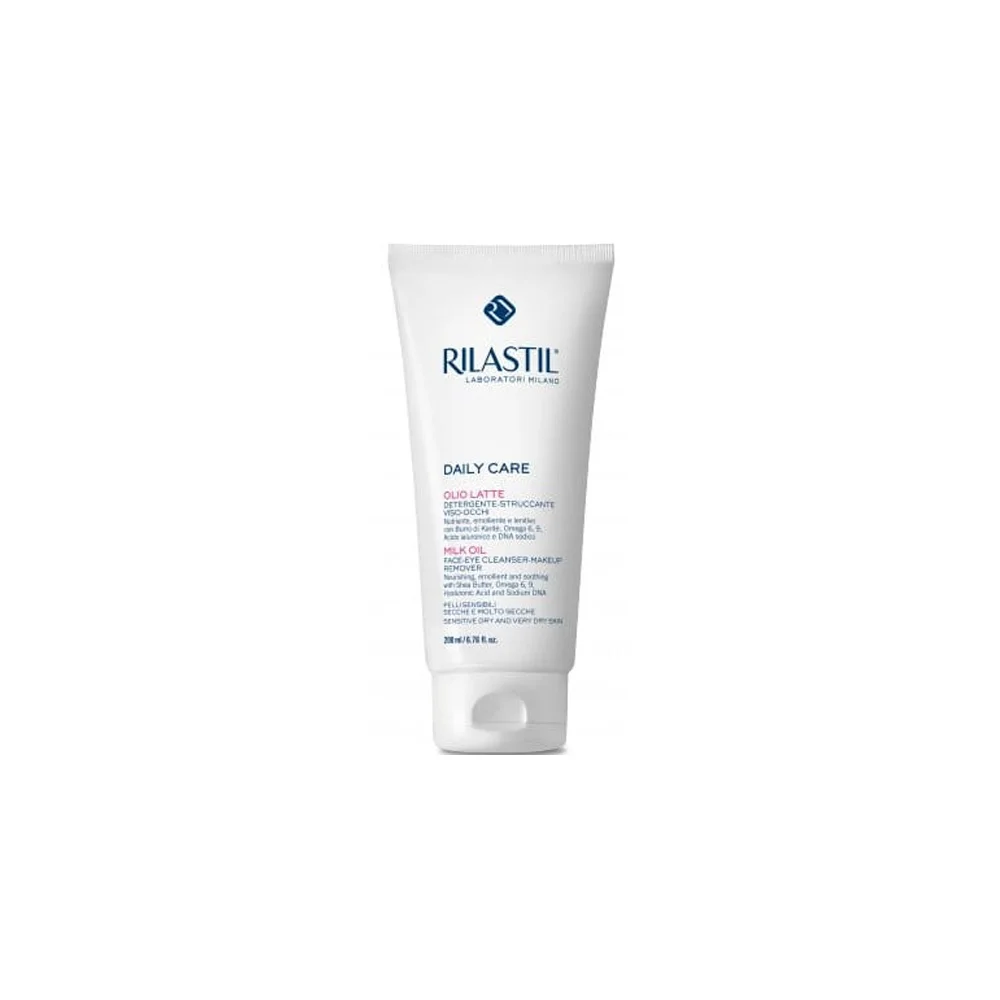 Rilastil Daily Care Milk Oil Mild Face & Eye Cleanser 200ml