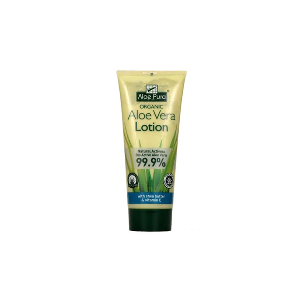 Optima Organic Aloe Vera Body Lotion Ενυδατική Λοσιόν Σώματος Με Αλόη Βέρα 200ml