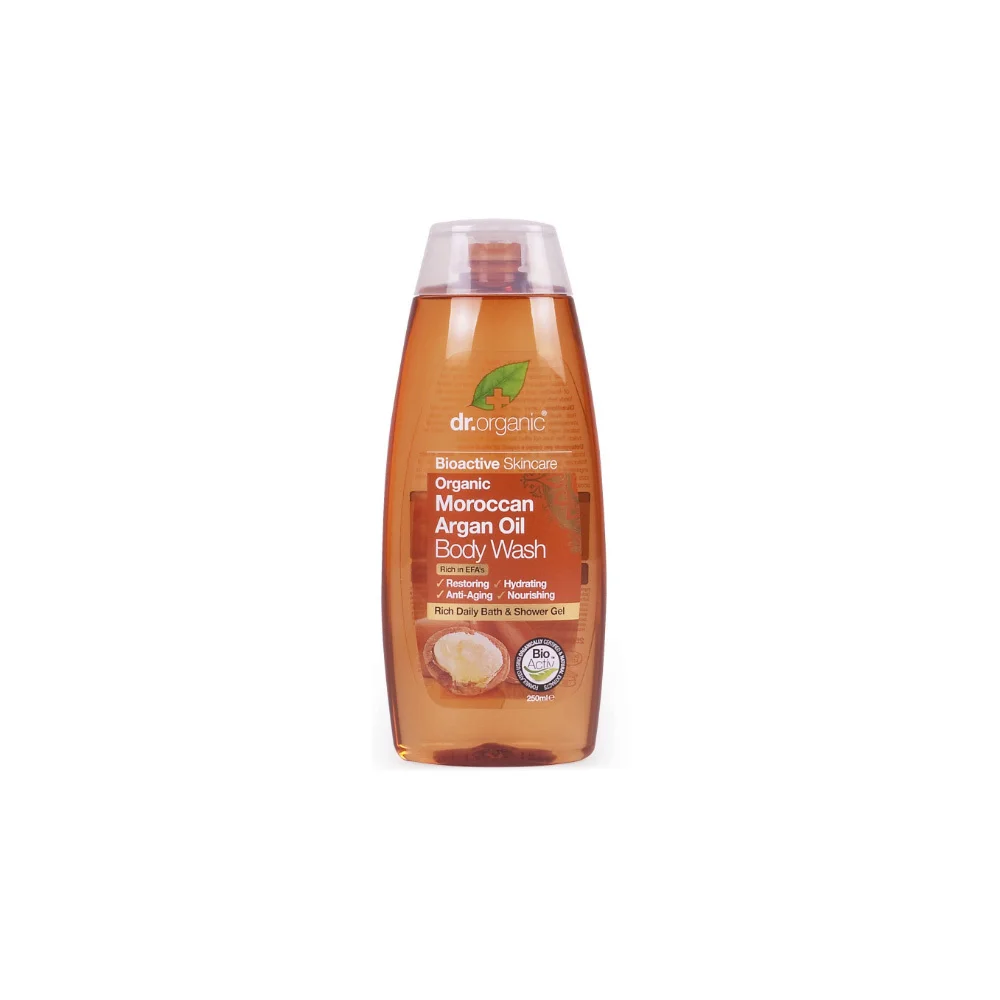 Dr.Organic Body Wash Argan Oil Ενυδατικό Αφρόλουτρο 250ml