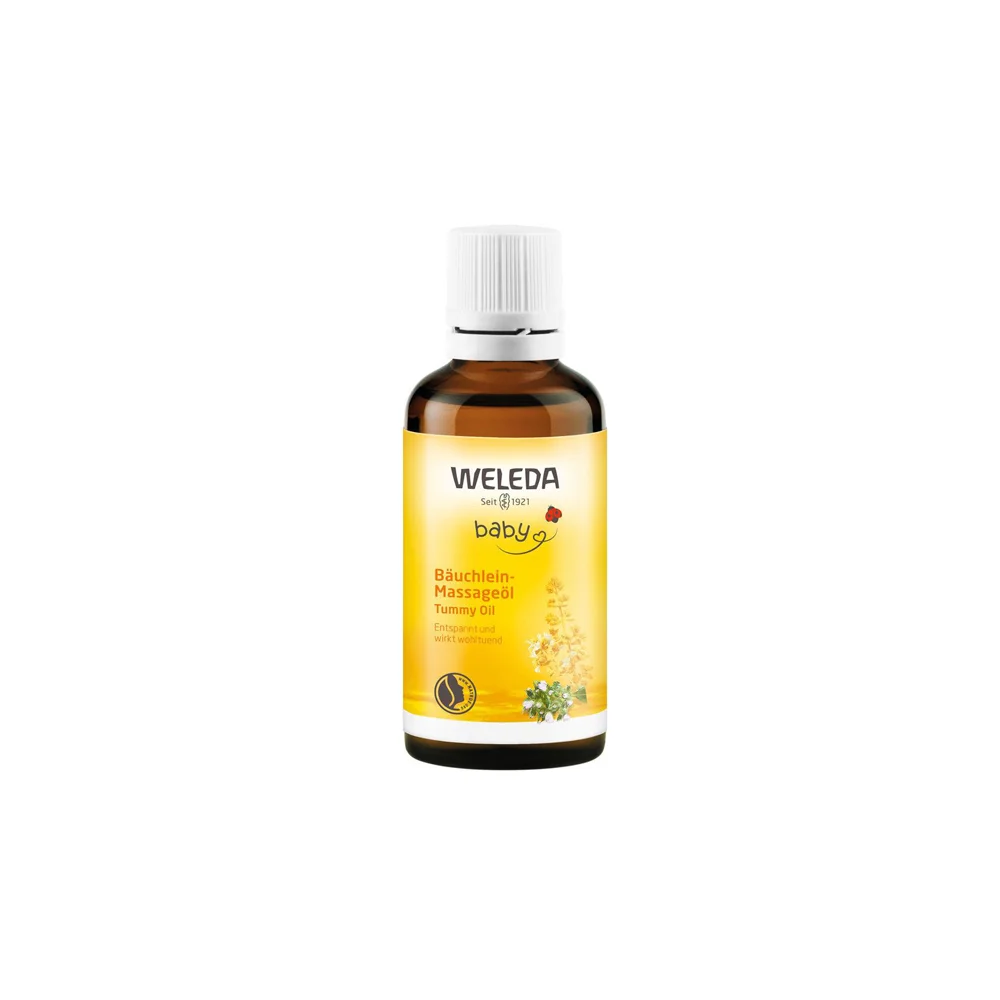 Weleda Baby Oil Daily Almond Massage Oil For Baby Belly 50ml