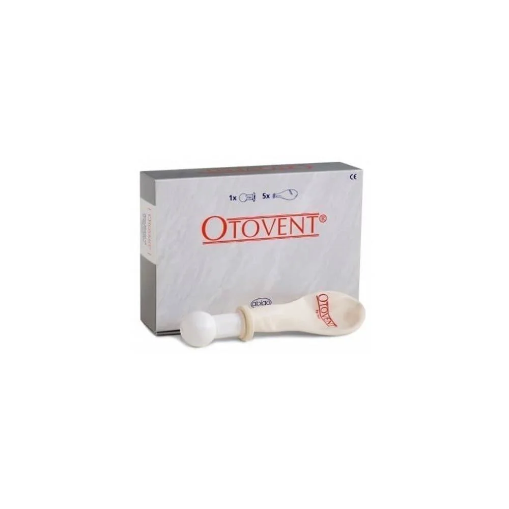 Abigo Otovent Kit Αυτοεμφύσησης 1 συσκευή x 1 θήκη x 5 μπαλονάκια