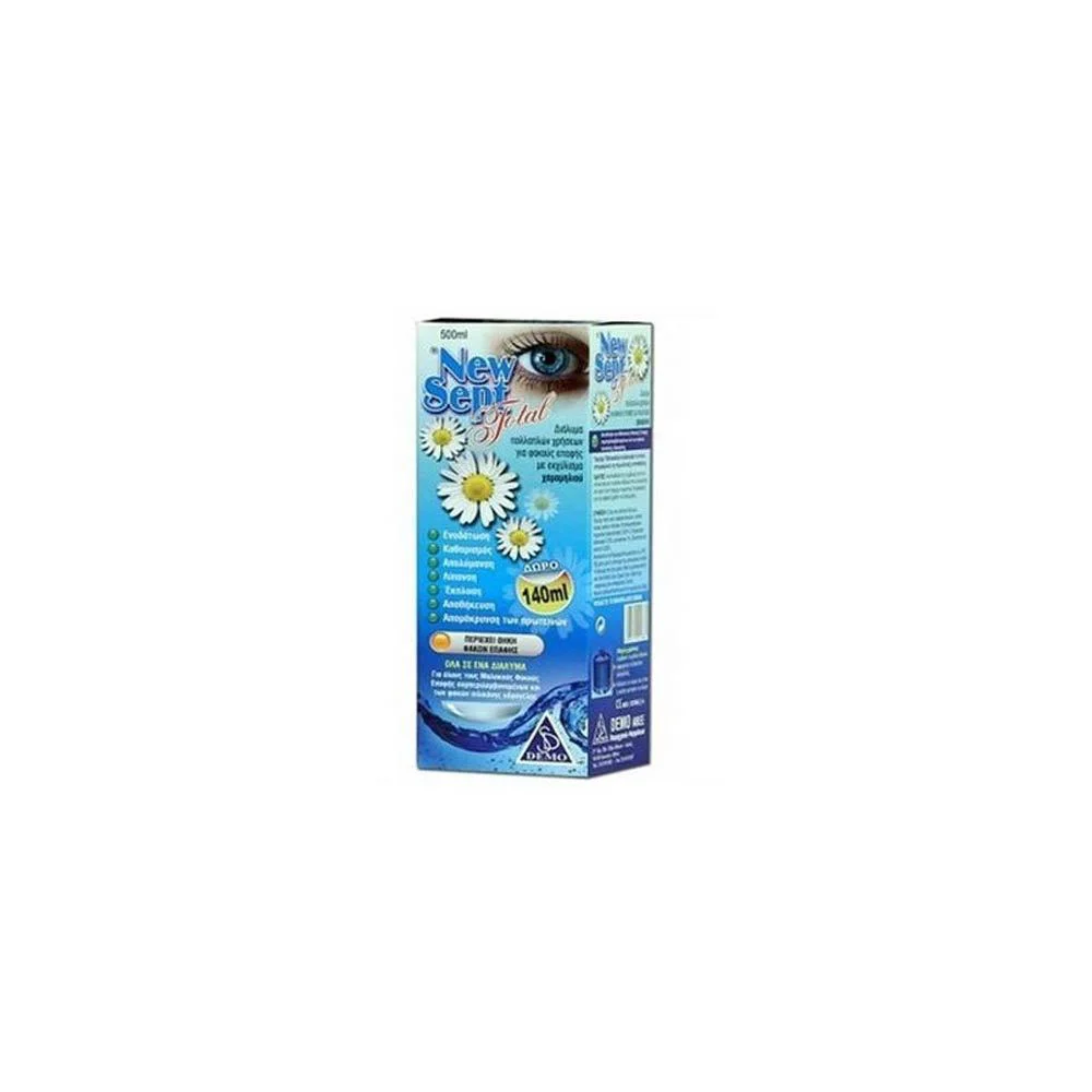 Demo New Sept Total Multipurpose Solution for Contact Lenses with Chamomile Extract 500ml