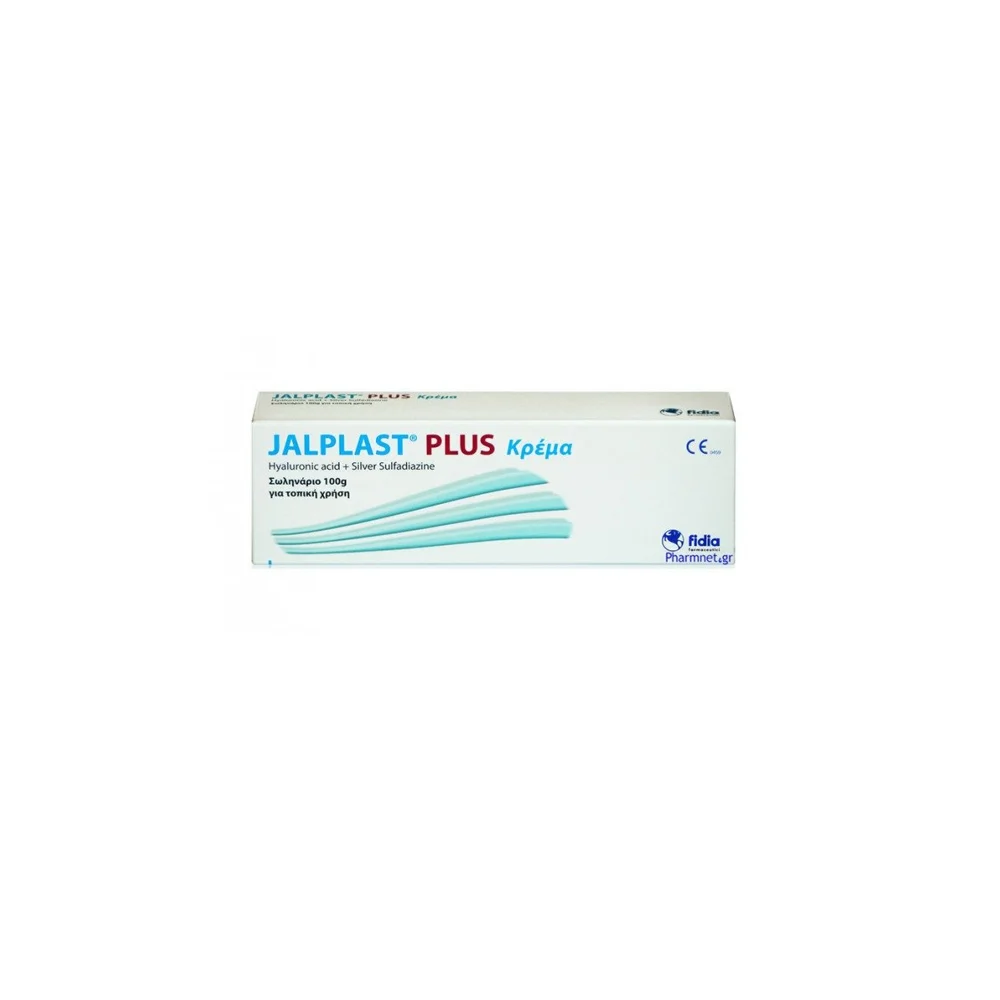 Jalplast Plus Κρέμα Με Ισχυρή Αντιμικροβιακή Δράση 100gr