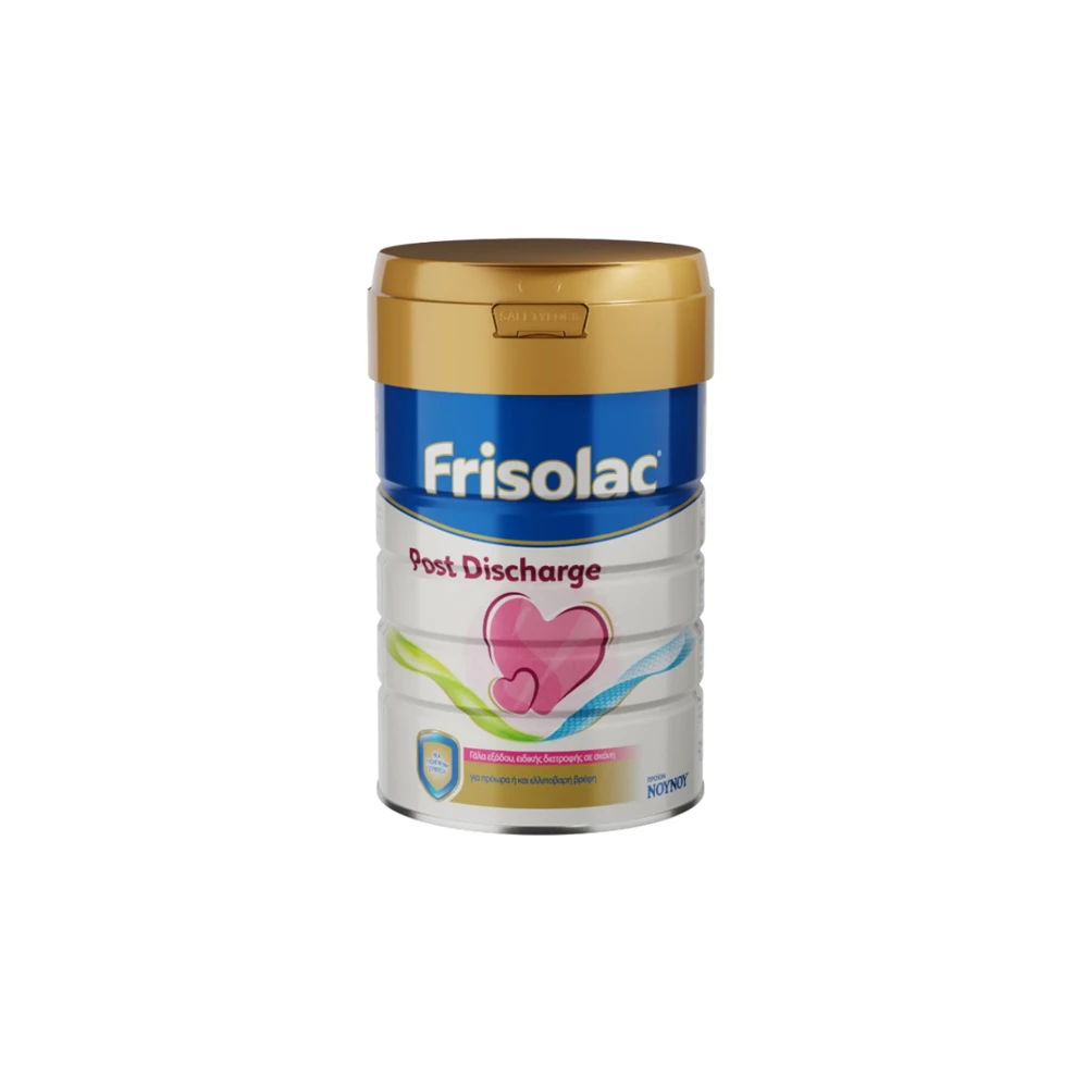 Νουνου Frisolac Post Discharge Baby Milk For Premature & Low-Birth Babies 0m+ 400gr