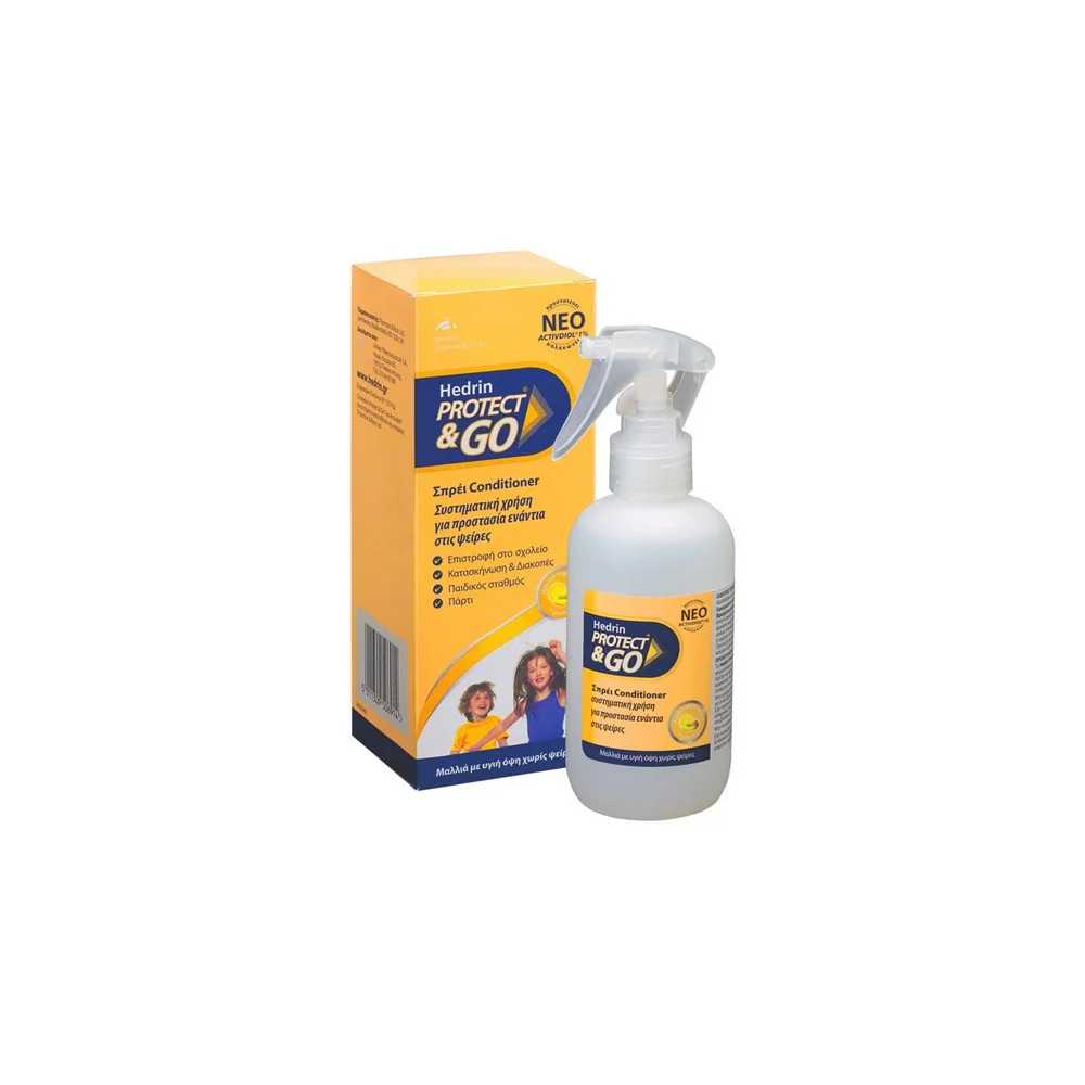Hedrin Protect & Go Preventive Repellent Lotion From 6m+ With Orange Mango Scent 200ml