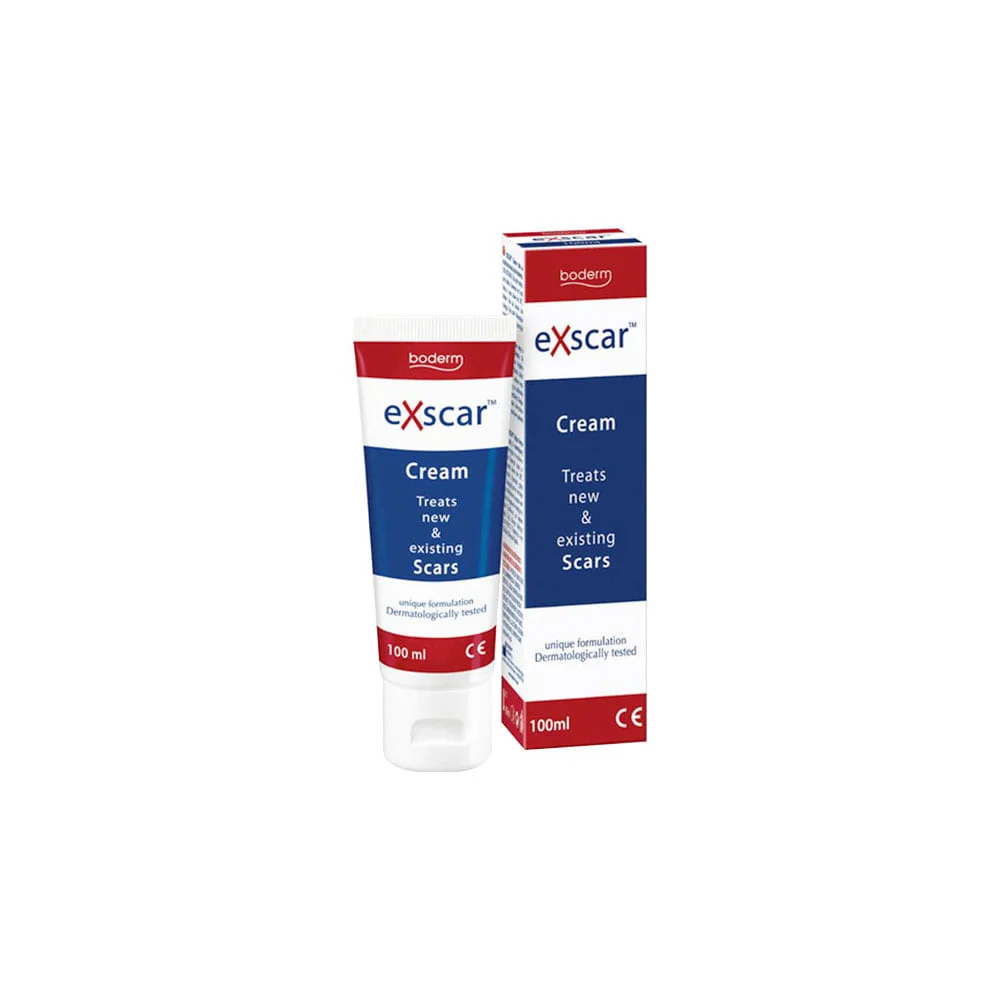 Boderm Exscar Cream Κρέμα Επούλωσης & Περιποίησης Για Ουλές & Πληγές 100ml