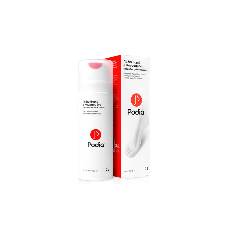 Podia Tired & Heavy Legs Cream Creamy Relief Gel Heavy & Tired Legs 150ml