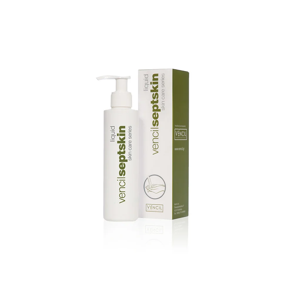 Vencil Septskin Liquid Mild Cleansing Liquid With Antiseptic Ingredients For Daily Use 170ml