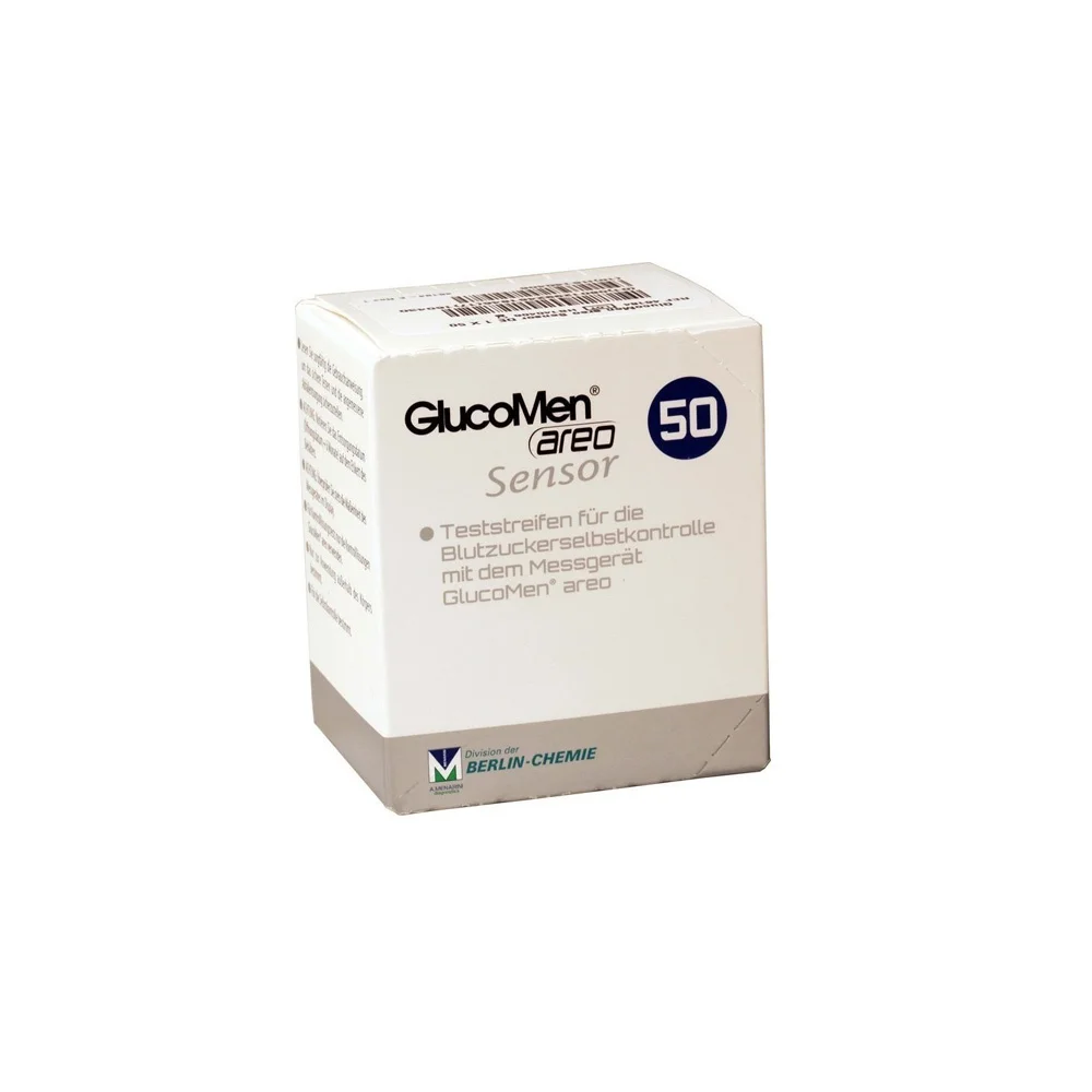 A.Menarini Glucomen Sensor Areo Ταινίες Μέτρησης Γλυκόζης 50 ταινίες