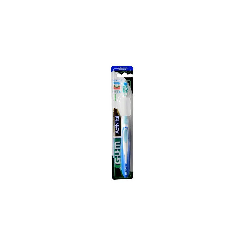 Gum 583 Activital Compact Medium Οδοντόβουρτσα Μέτρια 1 τεμάχιο