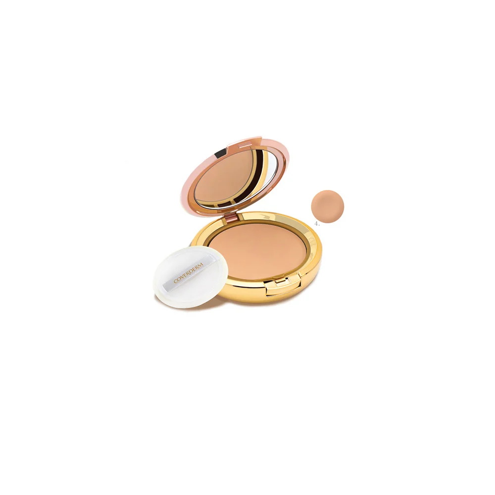 Coverderm Compact Powder Για Ξηρή Επιδερμίδα Νο.4 10gr