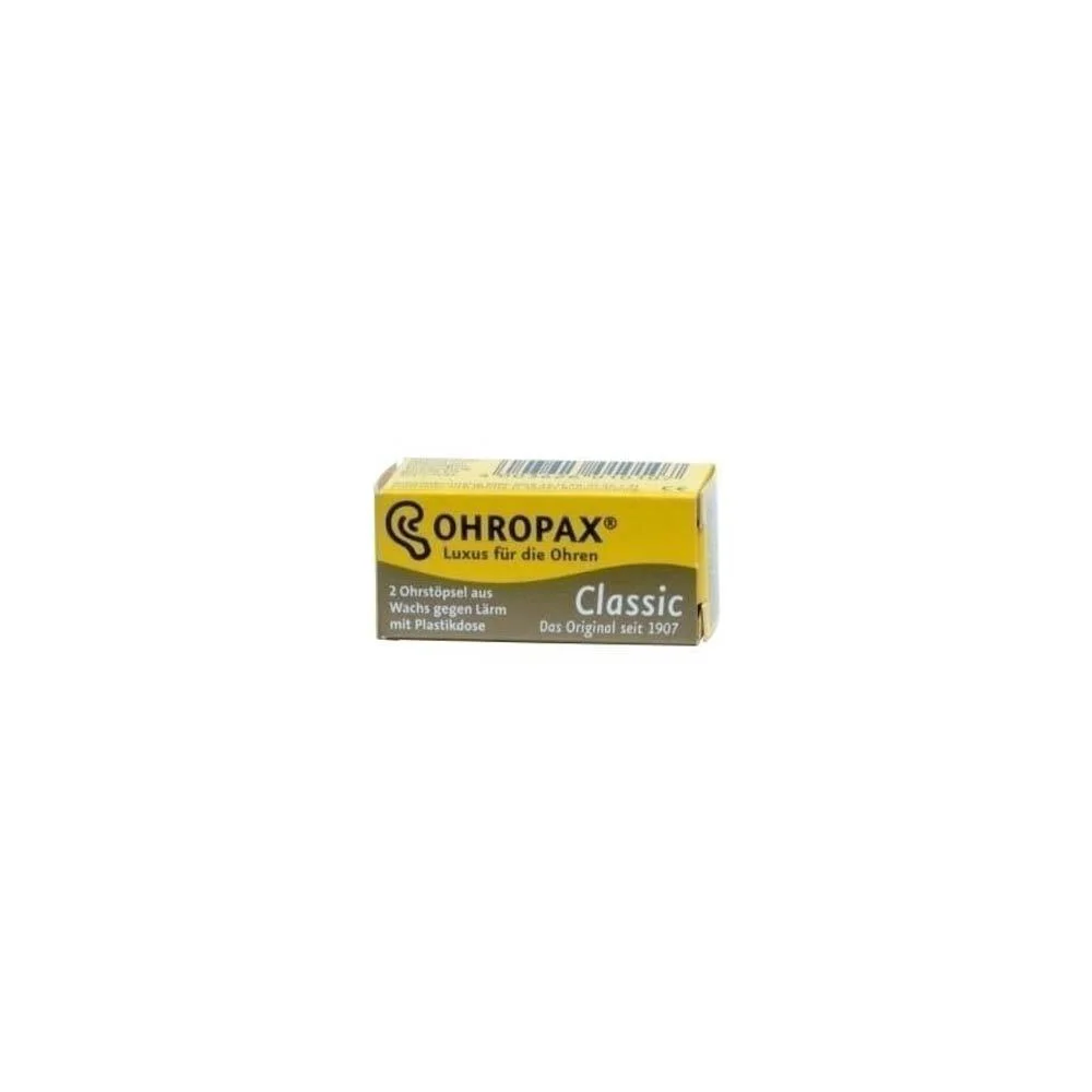Ohropax Wax Ear Plugs 1 pair