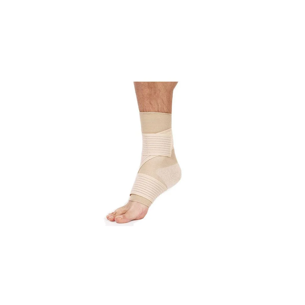 ADCO Elastic Ankle Brace With Strap Medium (26-29) 1 picie