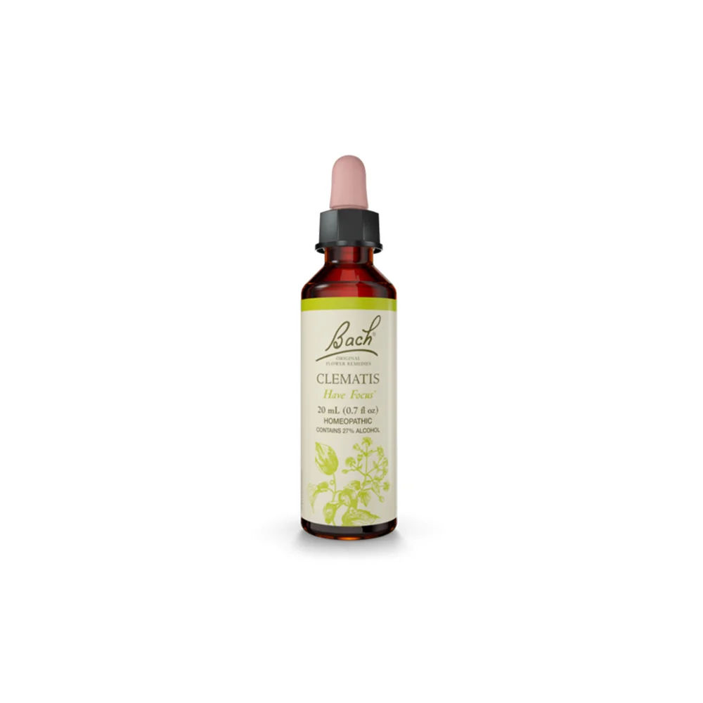 Power Health Bach Clematis Flower For Dealing With Everyday Emotional Requirements 20ml