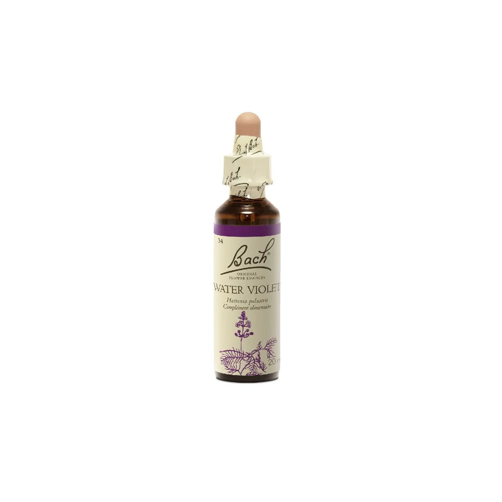 Power Health Bach Original Flower Remedies Flower Water Violet Food Supplement That Helps Socialization & Improves Psychology 20ml