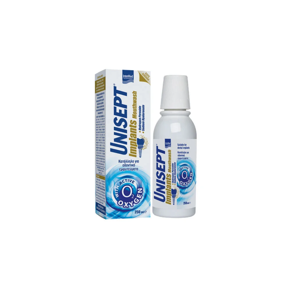 Intermed Unisept Implants Mouthwash 250ml