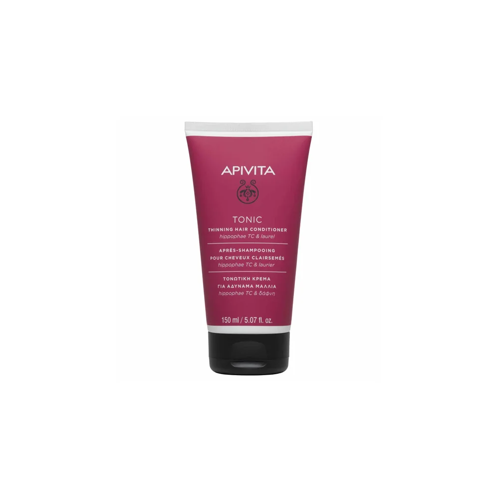 Apivita Tonic Conditioner Thinning Hair Τονωτική Κρέμα Για Αδύναμα Μαλλιά Με Hippophae TC & Δάφνη 150ml