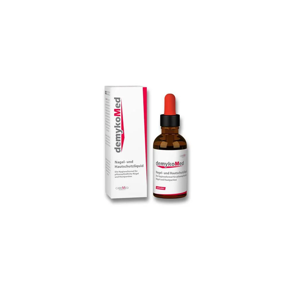 CareMed DemykoMed Nagel Und Hautschutzliquid Υγρό Για Ευαίσθητα Σε Μύκητες Νύχια Και Δέρμα 50ml