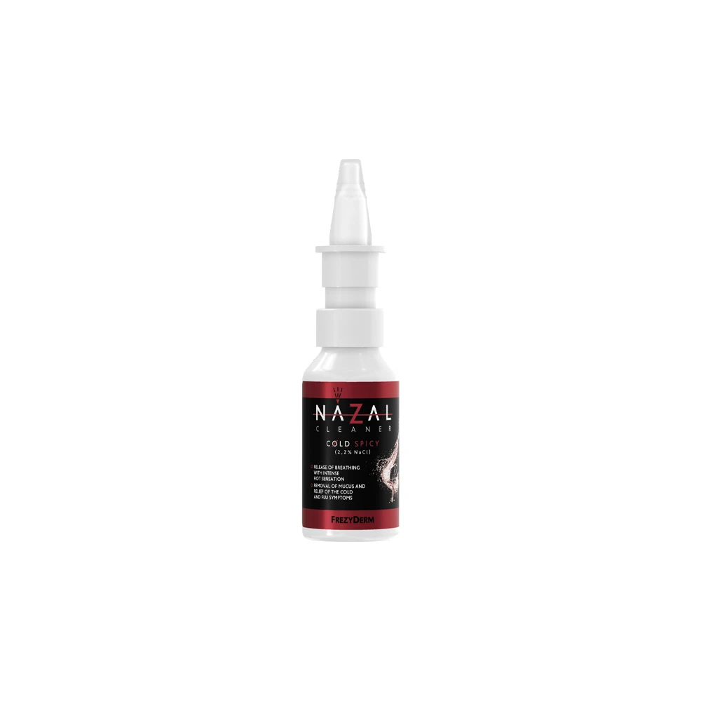 Frezyderm Nazal Cleaner Cold Spicy Για Ανακούφιση Από Το Έντονο Κρυολόγημα 30ml