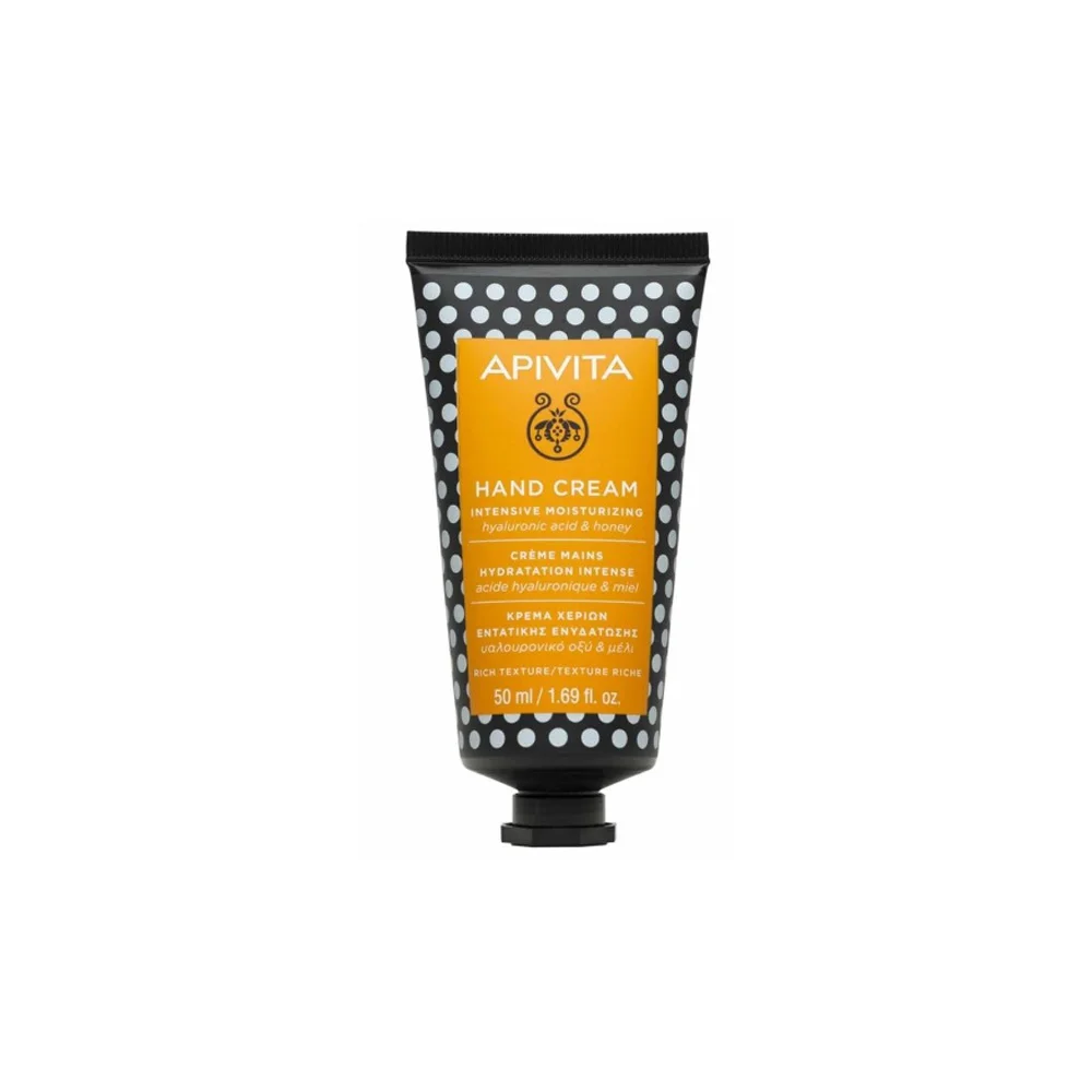 Apivita Intensive Moisturizing Hand Cream With Hyaluronic Acid & Honey 50ml