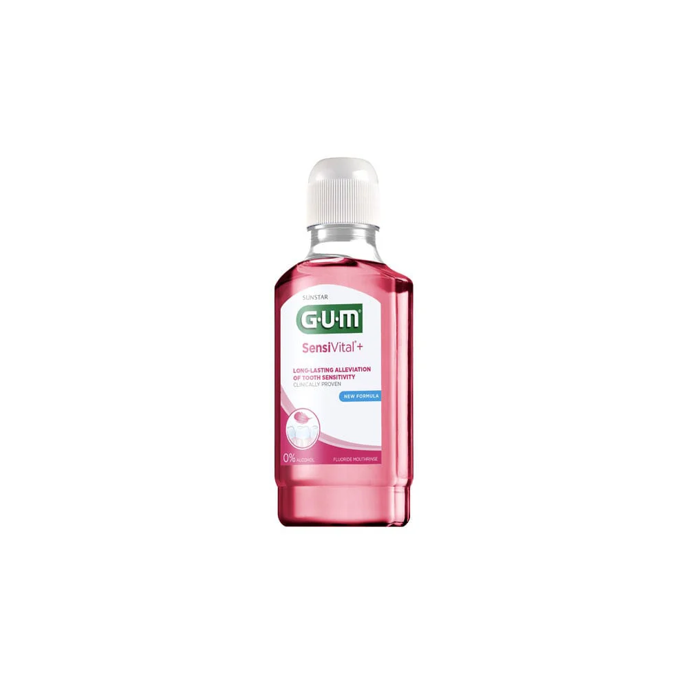 Gum Sensivital+ Mouthrinse Oral Solution For Sensitive Teeth & Gums 300ml