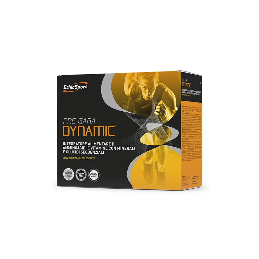 EthicSport Pre Gara Dynamic Συμπλήρωμα Διατροφής Για Ενίσχυση Της Αντοχής 20 φακελάκια