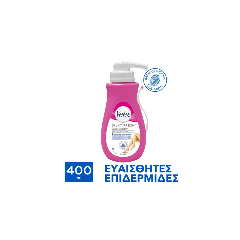  Veet Hair Removal Cream For Sensitive Skin 400ml