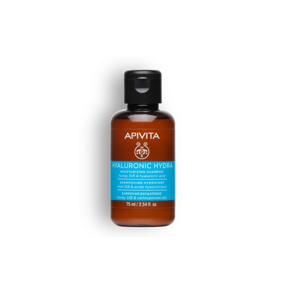 Apivita Hyaluronic Hydra Moisturizing Shampoo With Hyaluronic Acid & Honey StB 75ml