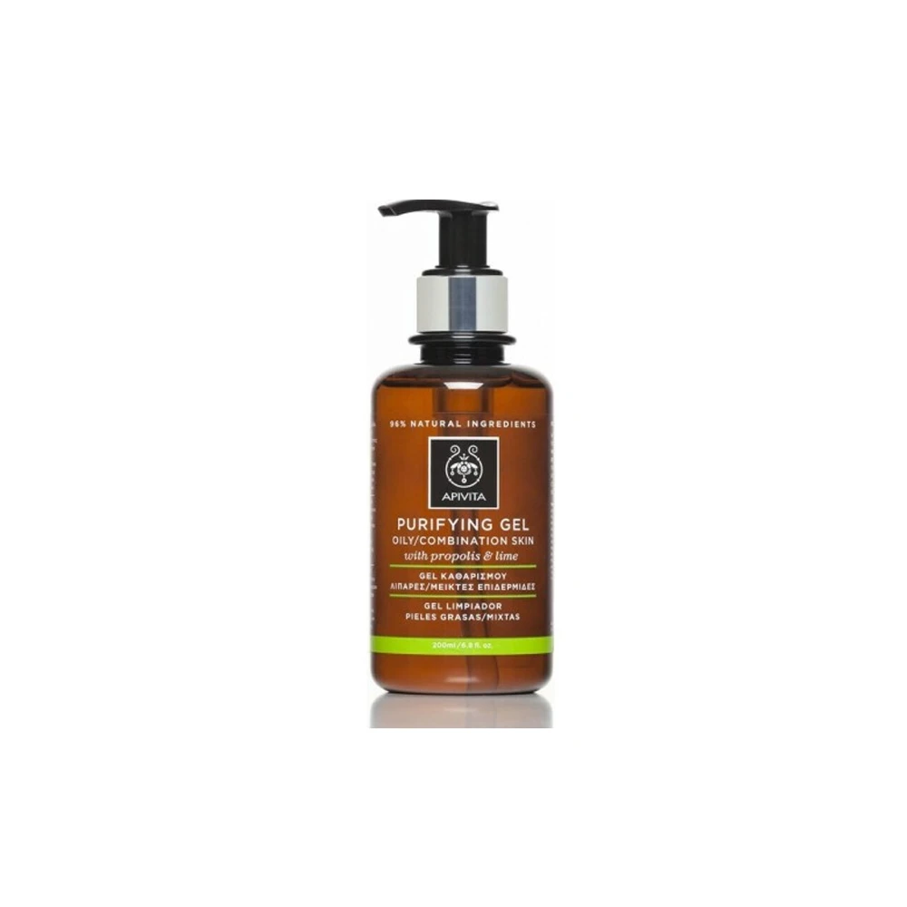 Apivita Purifying Gel for oily and combination skin with Propolis & Citrus