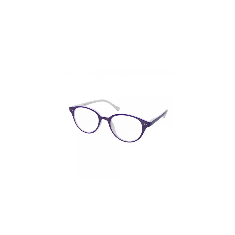 Pharmalead Vitorgan Eyelead E172 Reading Glasses-Presbyopia +1.00 - +4.00 Purple-White 1 piece
