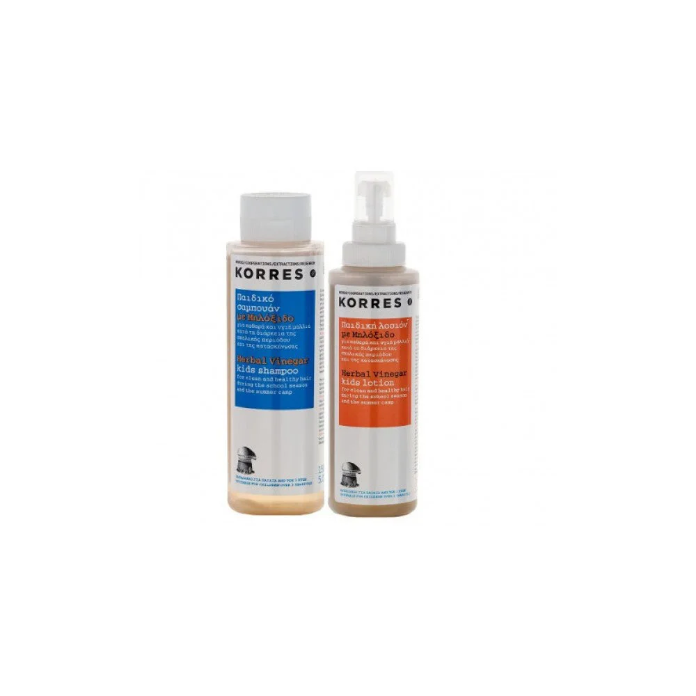 Korres Promo Anti Lice Lotion 150ml & Shampoo Apple Vinegar 150ml