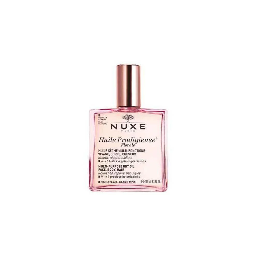 Nuxe Huile Prodigieuse Florale Multi Purpose Dry Oil For Face Body & Hair 100ml