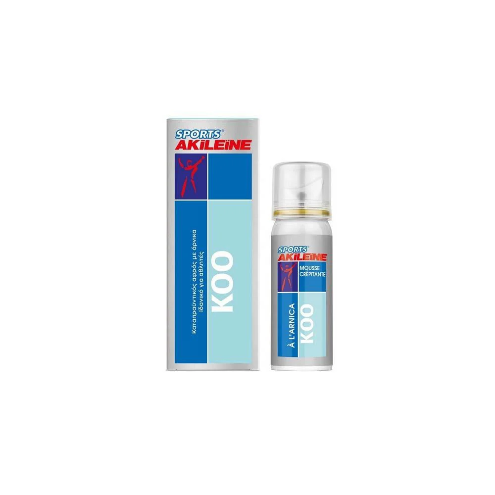 Akileine Sport Koo Crackling Foam Καταπραϋντικός Αφρός Για Κραδασμούς 50ml