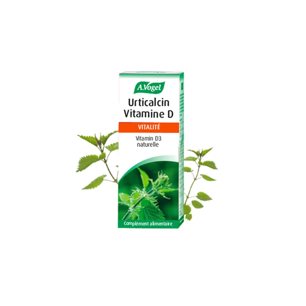 A. Vogel Urticalcin Vitamin D Φυσικός Μοναδικός Συνδυασμός Για Μαλλιά, Δέρμα, Νύχια & Οστά 180 ταμπλέτες