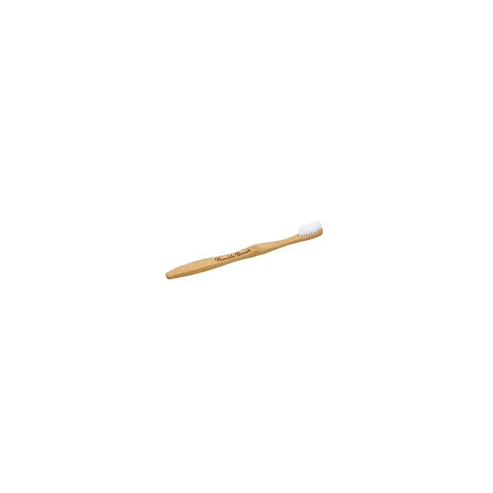 The Humble Co. Humble Brush Οδοντόβουρτσα Bamboo Medium Ενηλίκων Άσπρη 1 τεμάχιο