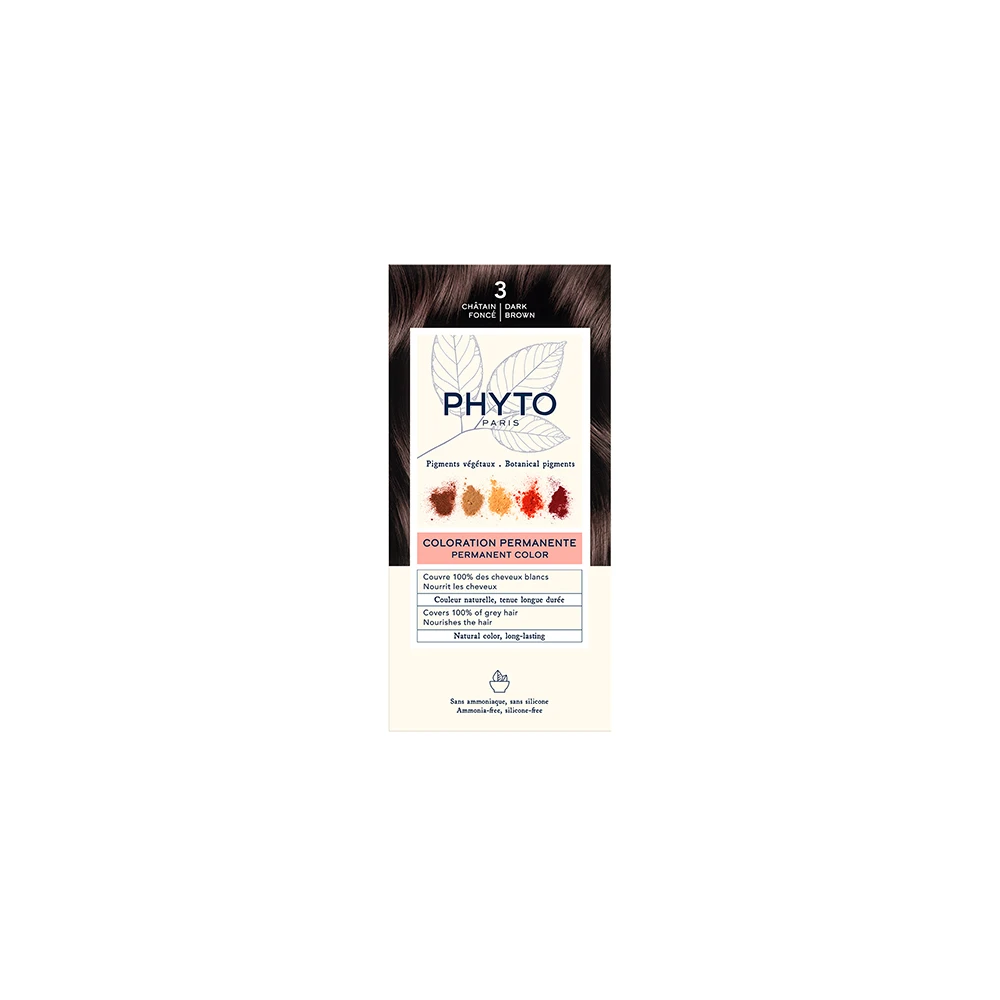 Phyto Phytocolor Νο3 Dark Brοwn 1 piece
