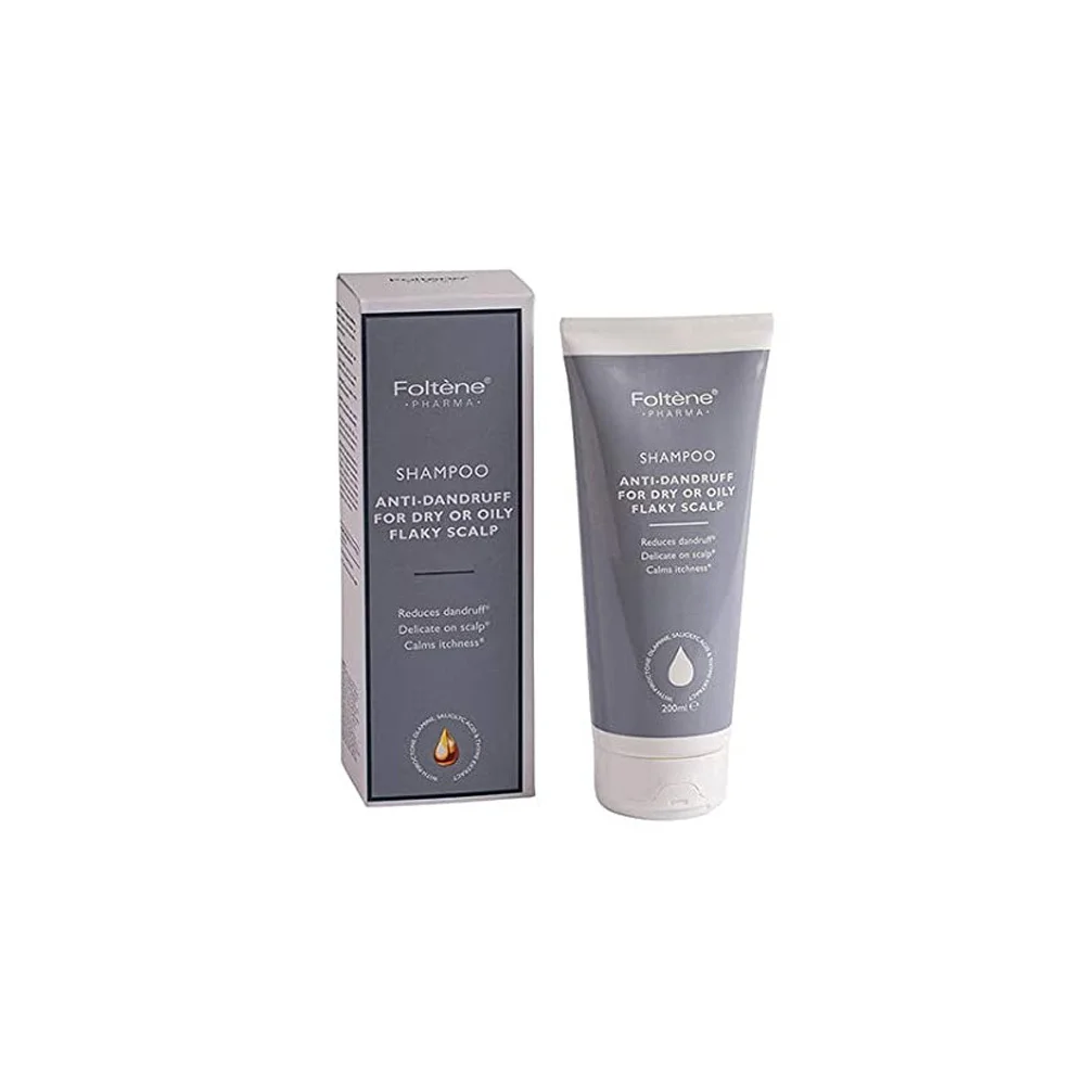Foltene Shampoo Antidandruff Oily Flaky Scalp Σαμπουάν Κατά Της Πιτυρίδας 200ml