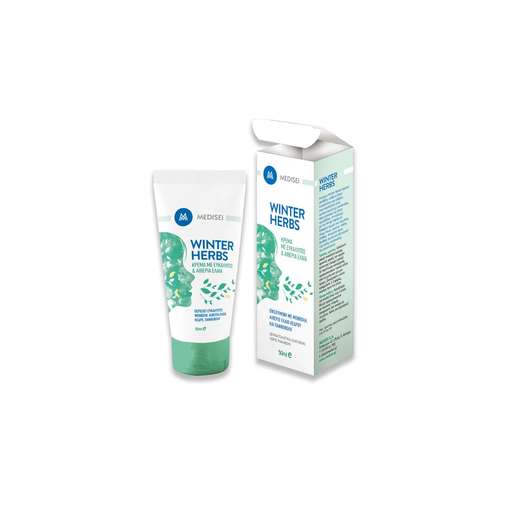 Medisei Winter Herbs Cream With Eucalyptus & Essential Oils 50ml