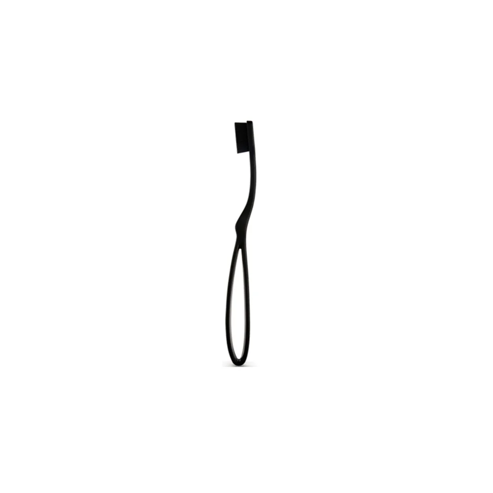 InterMed Professional Ergonomic Toothbrush Medium Black Οδοντόβουρτσα Μαύρη Μέτρια 1 τεμάχιο