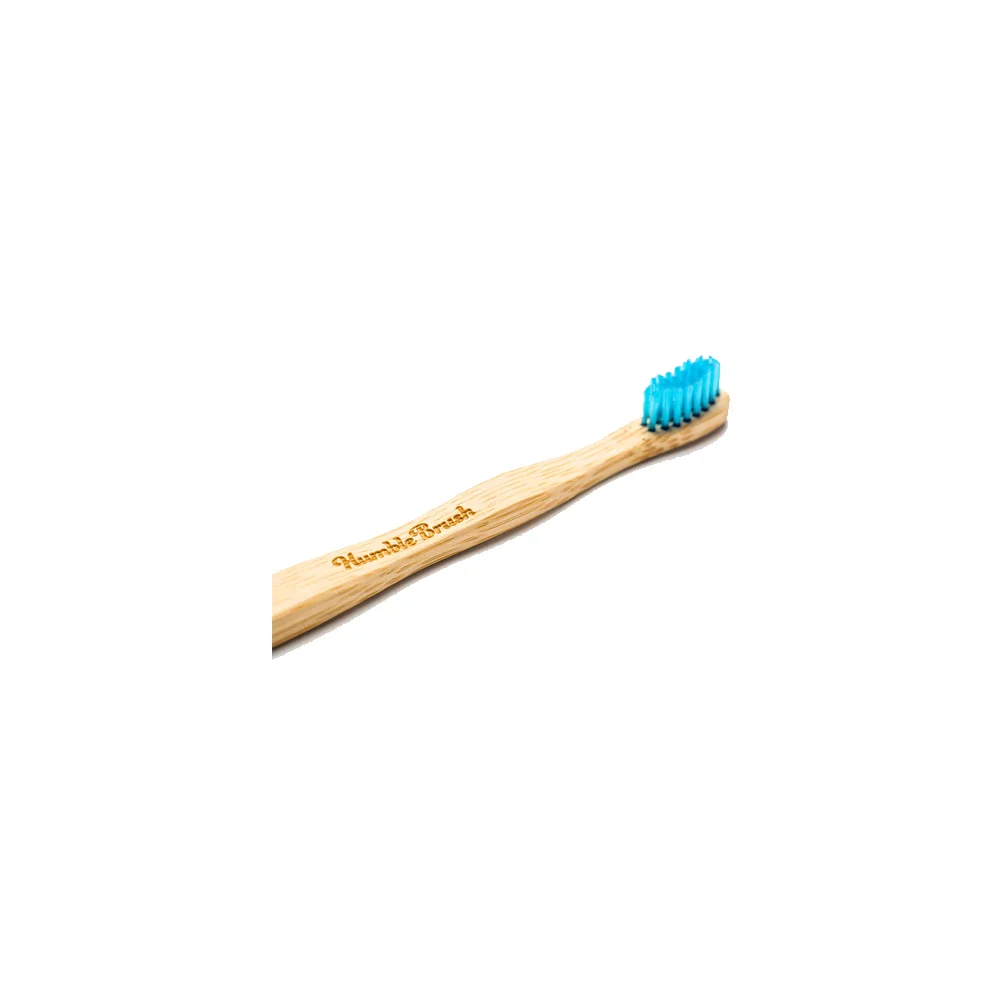 The Humble Co. Humble Brush Οδοντόβουρτσα Bamboo Soft Ενηλίκων Μπλε 1 τεμάχιο
