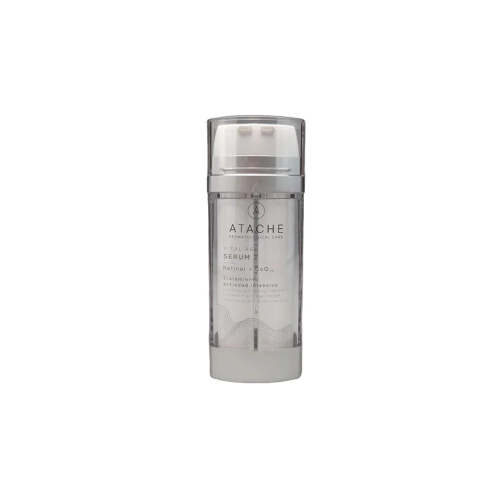 Atache Vital Age Serum 2 Retinol & CoQ10 Intensive Anti Ageing Treatment Αντιγηραντικός Ορός Προσώπου Με Ρετινόλη 30ml
