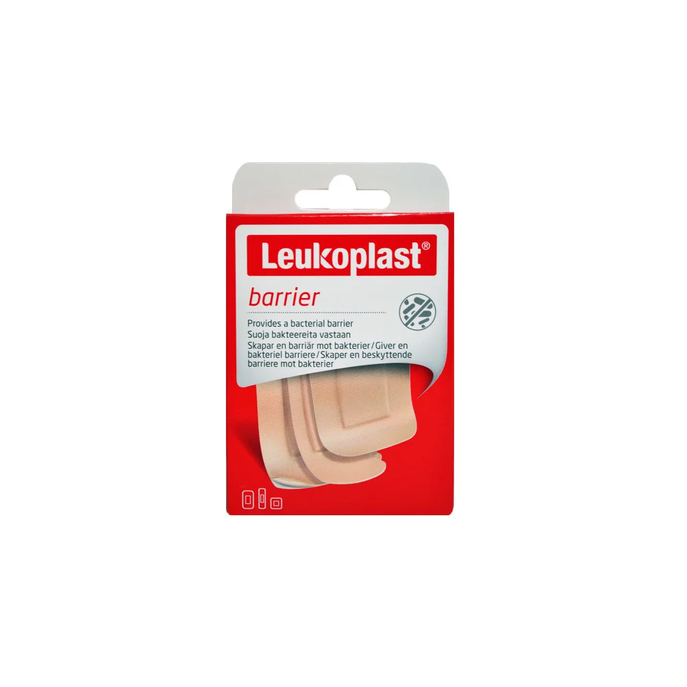 Leukoplast Professional Barrier Waterproof Stickers In 3 Sizes (4pcs x 38x38mm, 8pcs x 22x72mm & 8pcs x 38x63mm) 20 picies