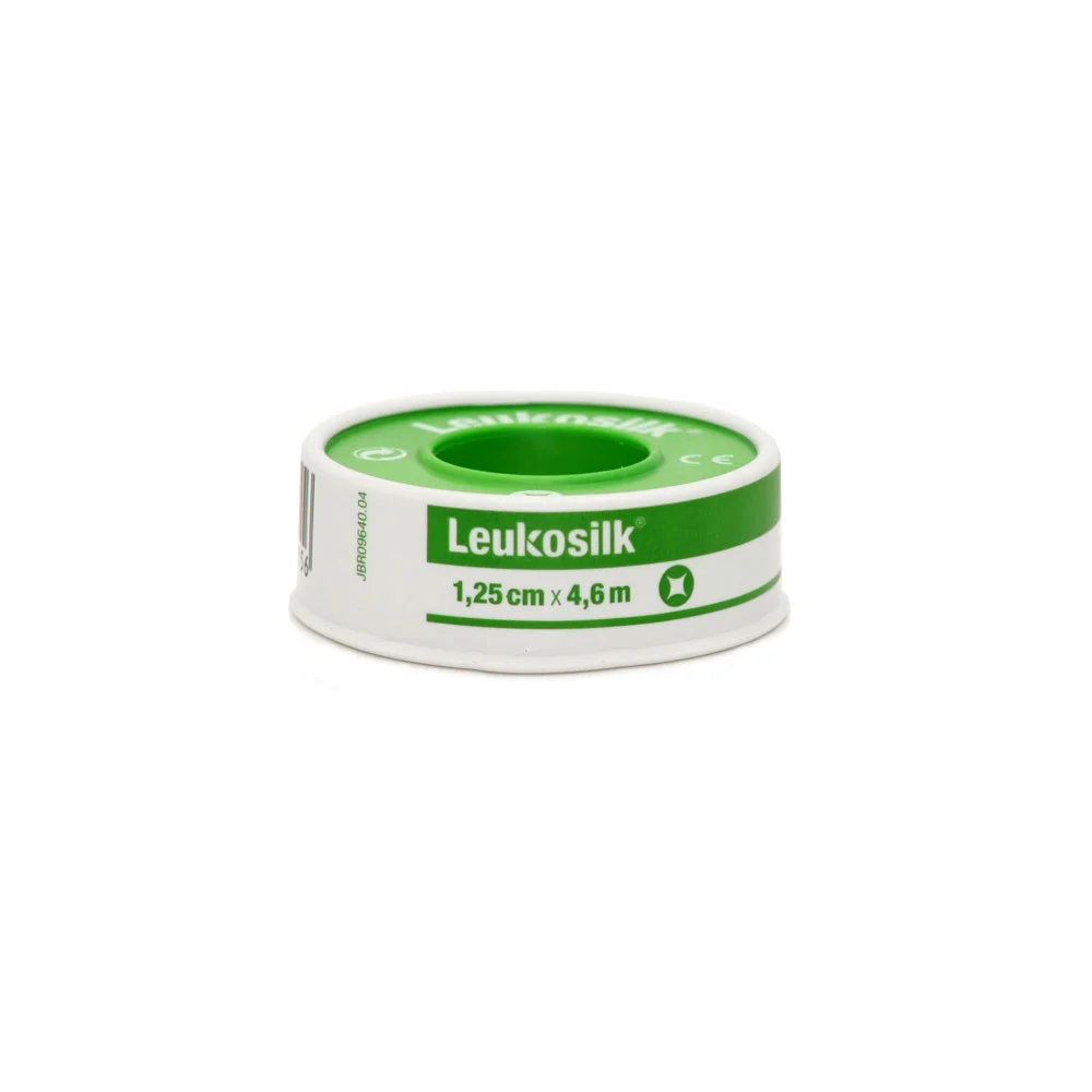 Leukosilk 1.25cm x 4.6m Adhesive Silk Bandage 1 piece