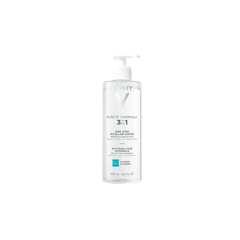 Vichy Purete Thermale Mineral Micellar Water Καθαριστικό Νερό Ντεμακιγιάζ Για Ευαίσθητη Επιδερμίδα 400ml