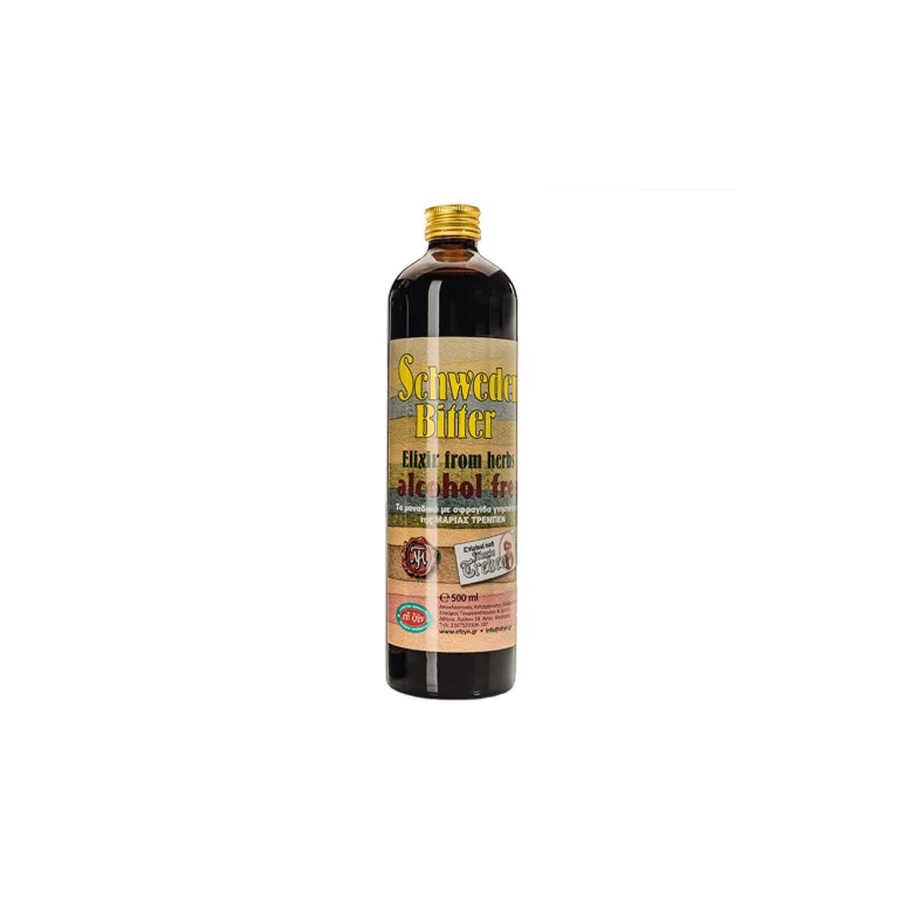 Schweden Bitter Ελιξήριο Από Βότανα Χωρίς Αλκοόλ 500ml